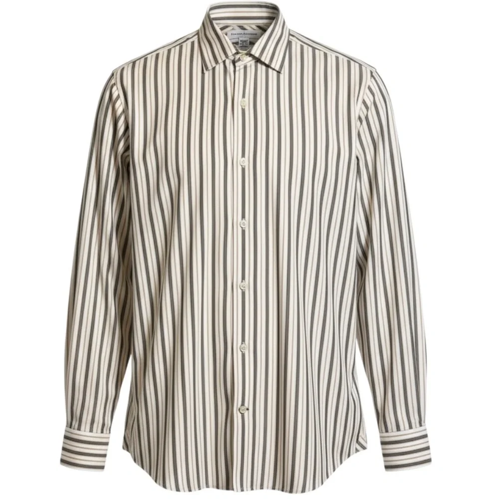 Banana Republic Men’s Fitted Dress Shirt Size M 15-15.5 Woven in Italy